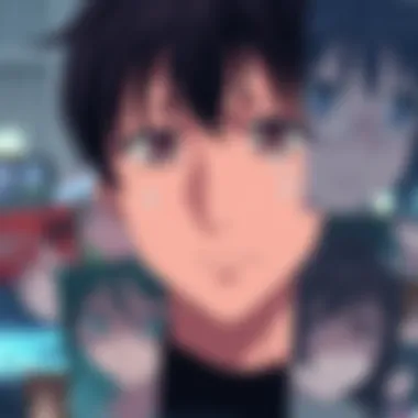 Sad Anime Characters A collage of sad anime characters with tears in their eyes, capturing emotions from various tear-jerking scenes.