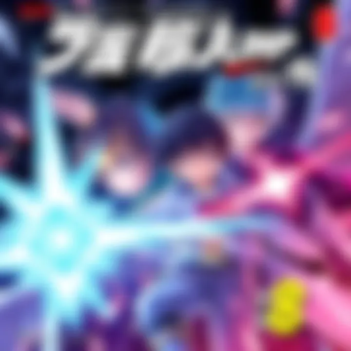 Cover of Saikyou Jump Issue 8 featuring new characters and adventure themes