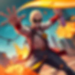 Saitama demonstrating his intense Serious Moves in a vibrant fan animation