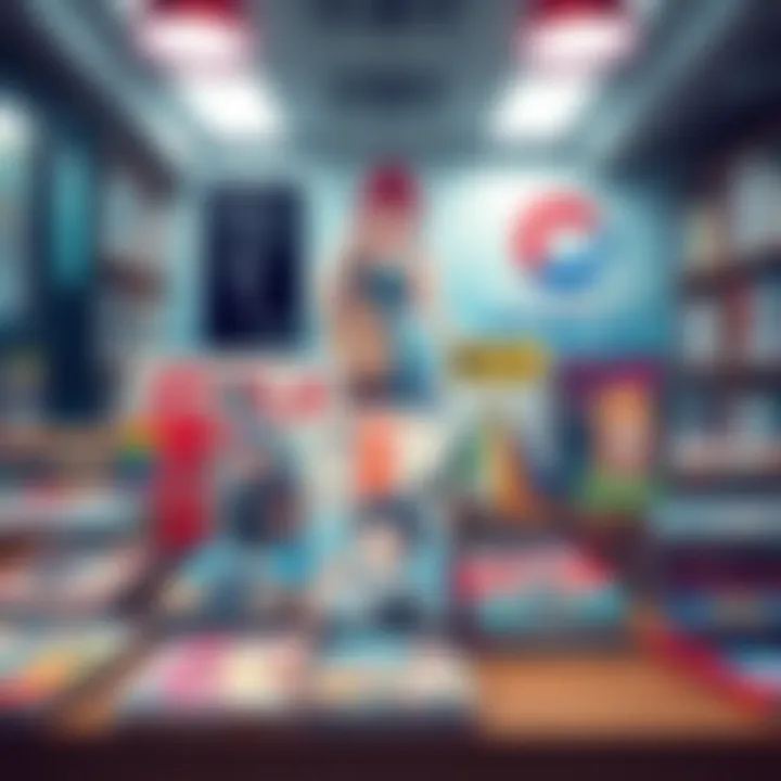 Sale on BL/Yaoi Manga and LGBTQ+ Series A collection of discounted BL/Yaoi manga and LGBTQ+ titles displayed on a table, showcasing vibrant covers and colorful designs.
