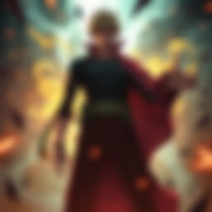 Sanji standing confidently, surrounded by a powerful aura, preparing to unleash Conquerors Haki during an intense battle scene.
