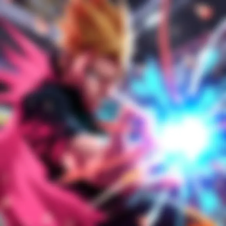 Sanji showcasing his combat skills and endurance against powerful opponents