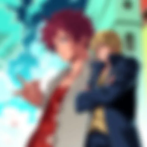 Sanji vs. Law Character Ranking Debate Fans discussing character rankings with images of Sanji and Law in a lively online forum