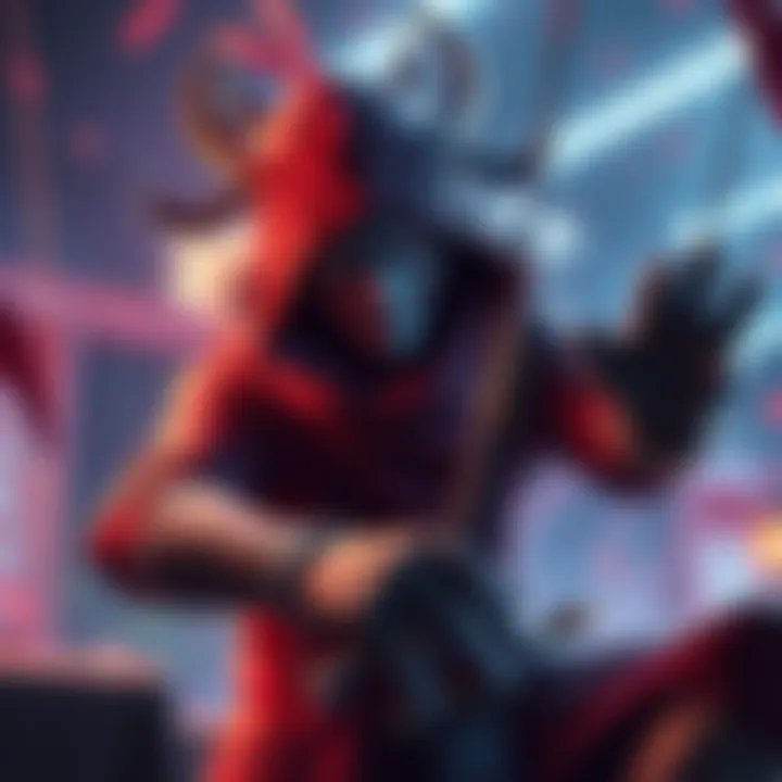 A character resembling a puppet master controlling a puppet in a gameplay setting, showcasing strategy and skill during a ranked match.