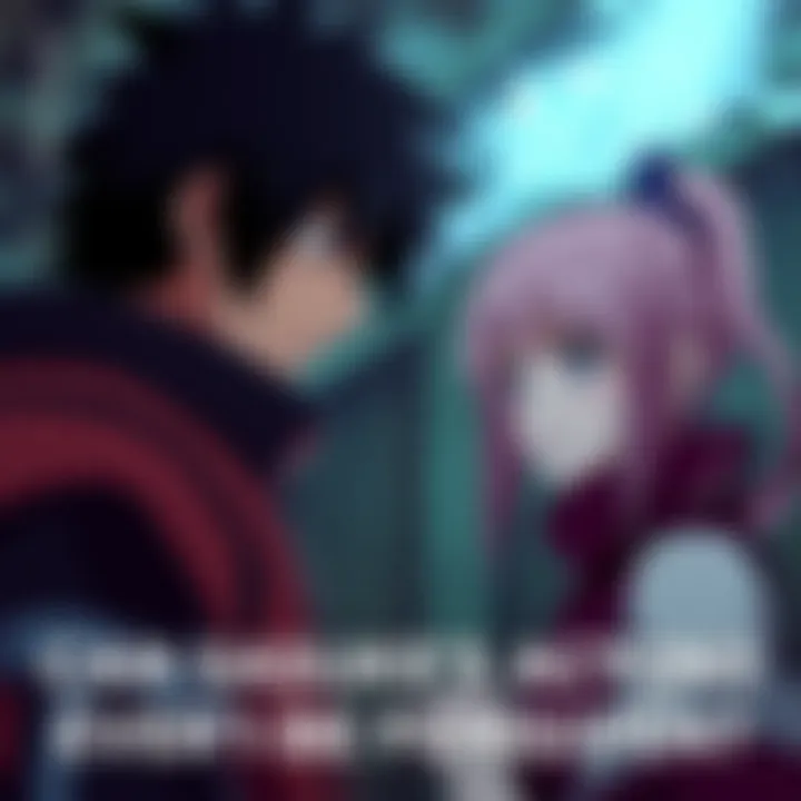 Sasuke Uchiha stands menacingly before Sakura Haruno, creating a tense atmosphere. Sakura looks shocked and fearful, while Sasuke appears conflicted.