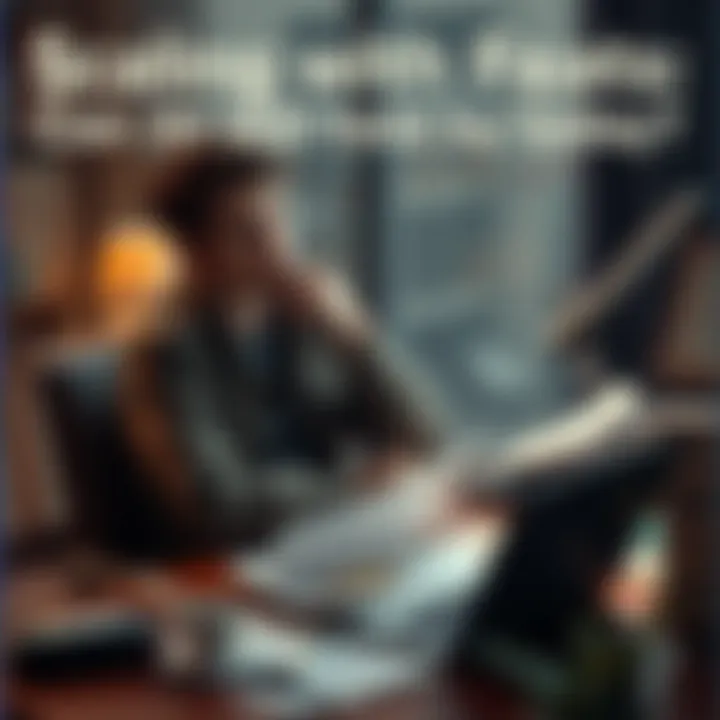 A person sitting at a desk looking thoughtfully at notes about scaling with feats, surrounded by papers and a laptop.