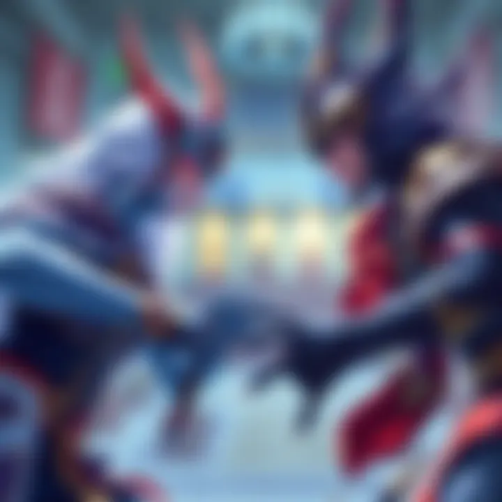 Shallow Vernal from Isekai faces Ruphas Mafahl from A Wild Last Boss Appears during their competition