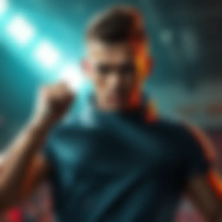 Sharl0ck stands strong with a determined expression, facing challenges head-on, symbolizing his drive to succeed.