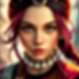 Young actress Shelley Duvall with striking features and expressive style, embodying the character of Perona from a fantasy setting.