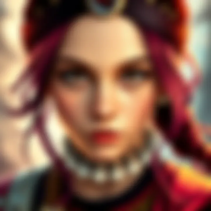 Young actress Shelley Duvall with striking features and expressive style, embodying the character of Perona from a fantasy setting.