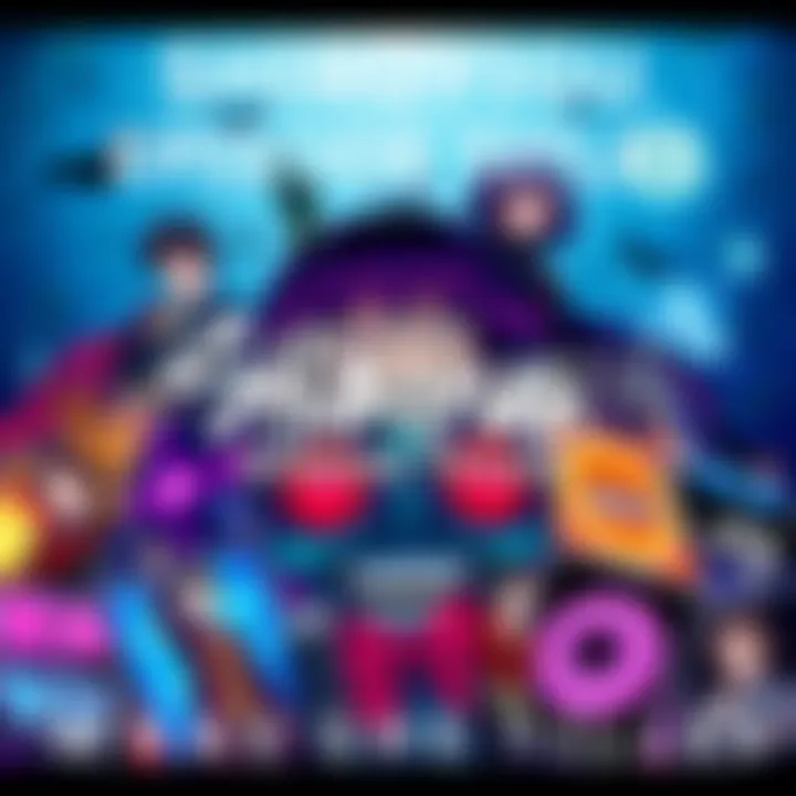 Shiboyugi Episode Titles A vibrant collage showcasing the episode titles of Shiboyugi with thematic elements reflecting the series' characters and storylines.