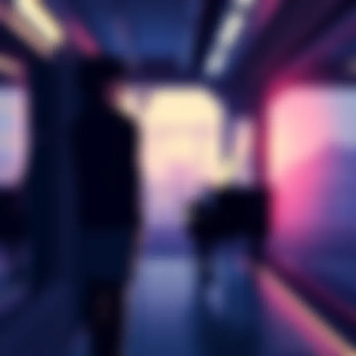 Shinji standing on a train platform, gazing out the window as a piano plays the song 'Everything You've Ever Dreamed', creating a nostalgic moment.