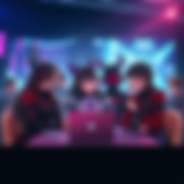 ShioRaven, Bijou, and CCGG in Q&A Stream ShioRaven, Bijou, and CCGG are interacting with fans during a live Q&A stream.