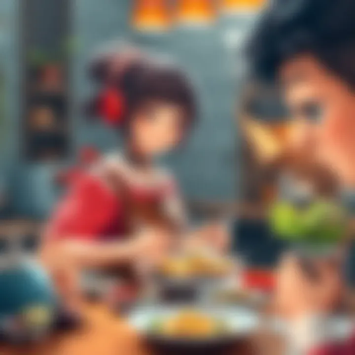 Shiori is playing Creature Kitchen, preparing dishes and engaging in fun challenges during the stream