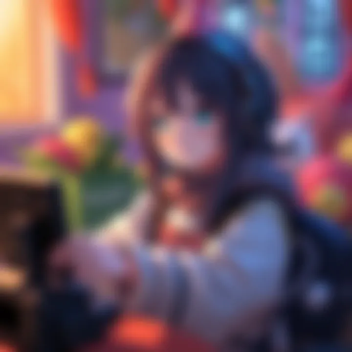 Shiori streams gameplay of Fear & Hunger 2: Termina, surrounded by birthday merch like plushies.