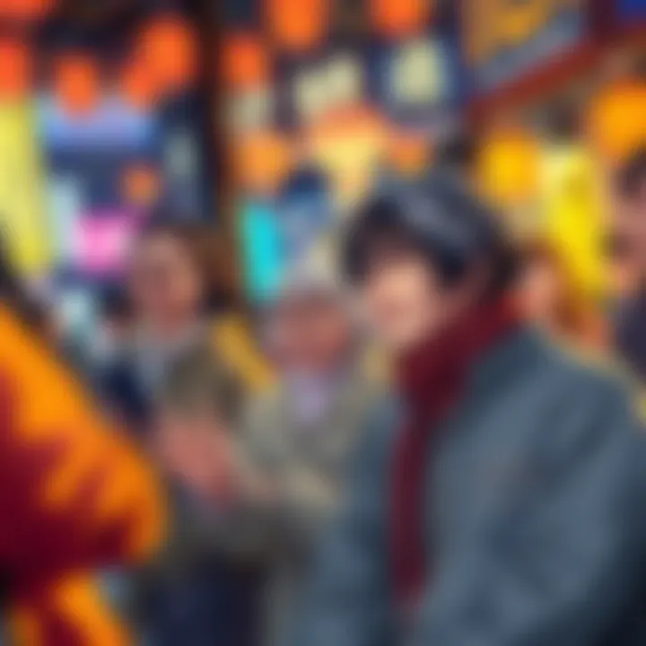 Shirakami Fubuki happily interacting with fans in a lively online community setting