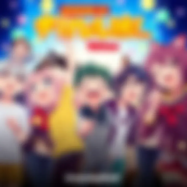 Excited characters from The Shiunji Family Children celebrating the release of Episode 12 on Crunchyroll