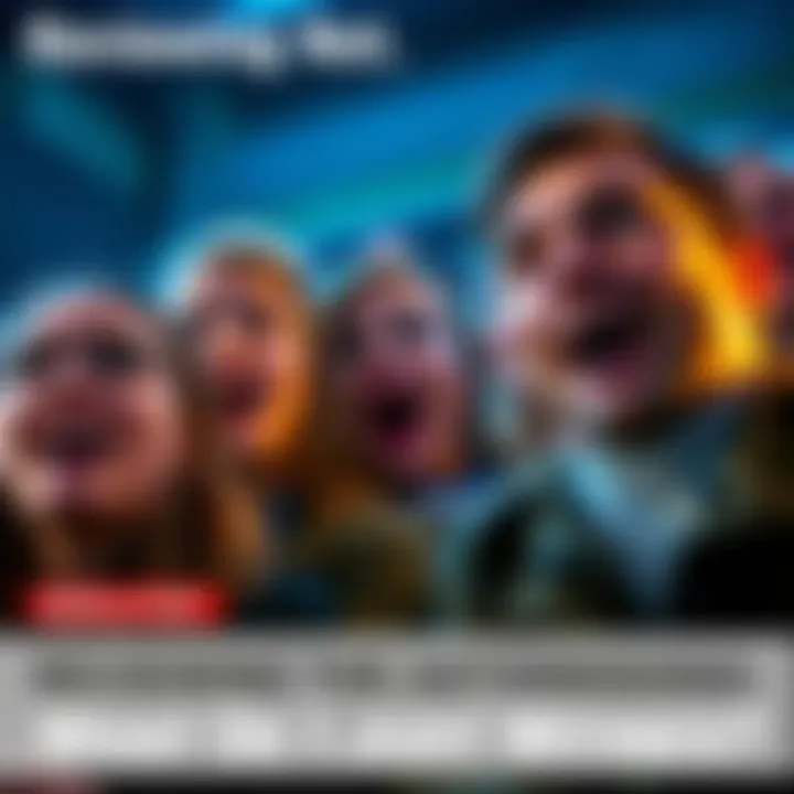 Viewers with wide eyes and open mouths, showing surprise and amazement at a shocking moment on screen