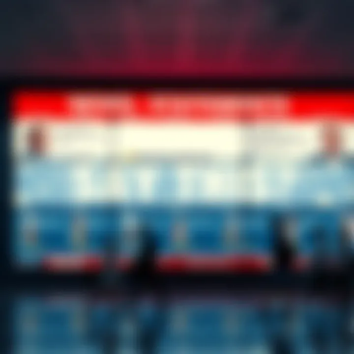 A news board displaying recent controversial statements with emojis and reactions from the public.