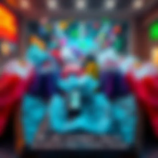 A view of shopping bags filled with various merchandise, symbolizing consumerism and its impact on society