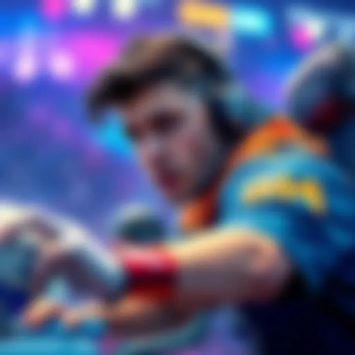 Simo showcasing his skills during a game, with a focused expression and intense gameplay.