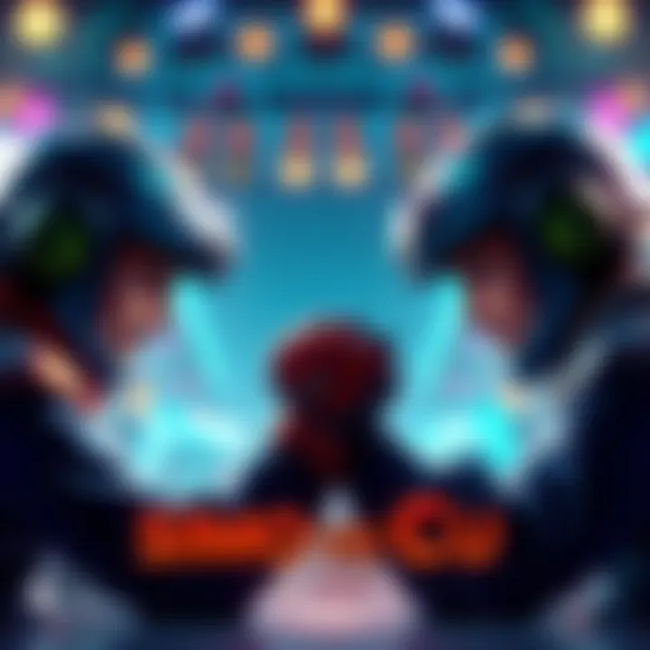 Simo and Cu face off in a competitive showdown, showcasing their skills and strategies.