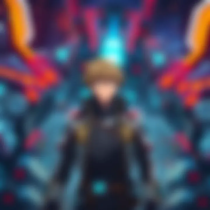 Simon looks resolute as he prepares to face the STTGL by himself, showcasing his strength and determination after Gurren Lagann.