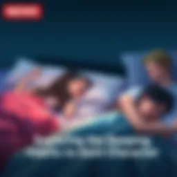 Various characters appearing in different sleeping positions, showing their unique habits and traits while resting.