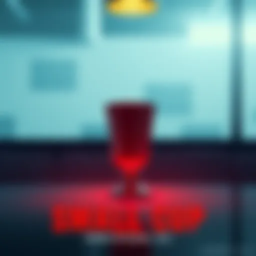 A small, simple cup sitting on a table, symbolizing its significance in FMAB Episode 23.