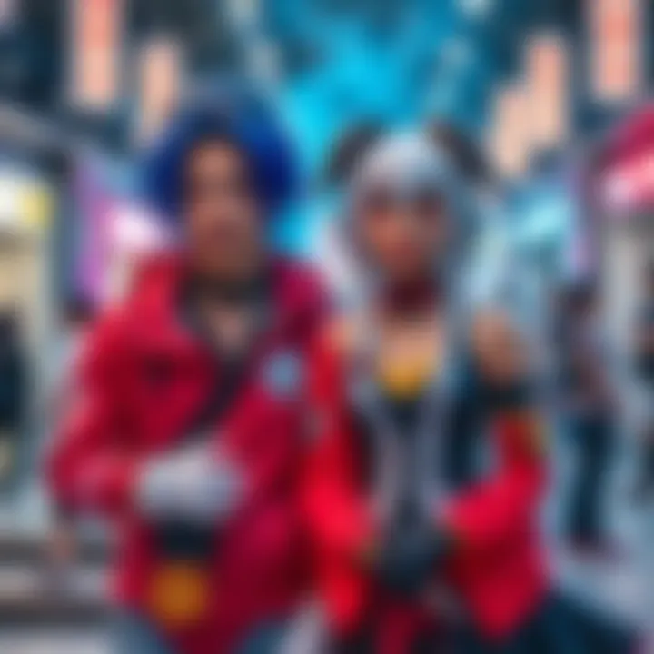 A couple in detailed costumes of Smoker and Tashigi, showcasing their creative outfits at a cosplay event.