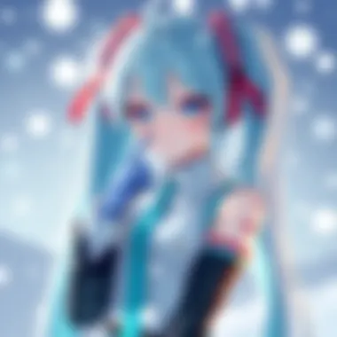 New Snow Miku character style featuring bright colors and fun themes for 2027