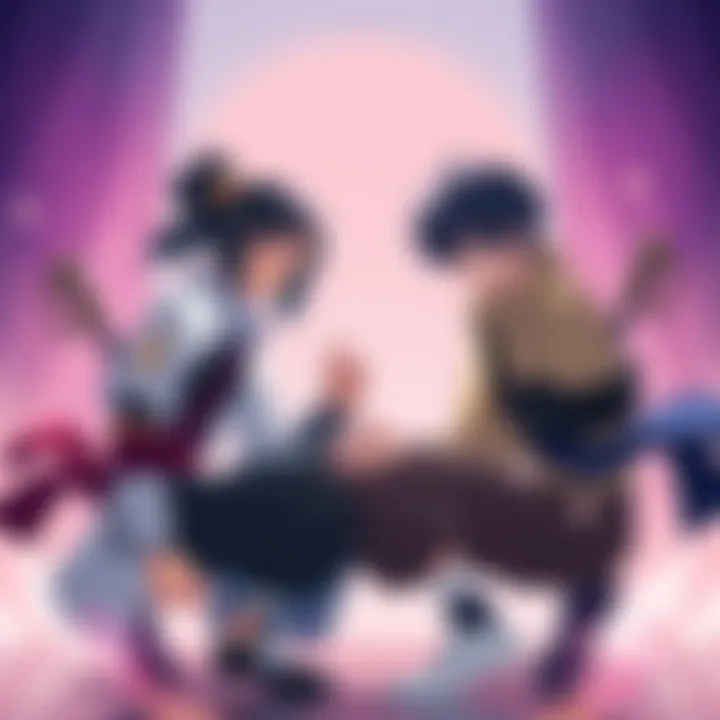 Soi Fon and Jushiro strategizing together in a team setup, showcasing their skills and compatibility.