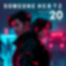 A tense moment in Someone Hertz Chapter 20 with characters facing critical decisions and challenges.