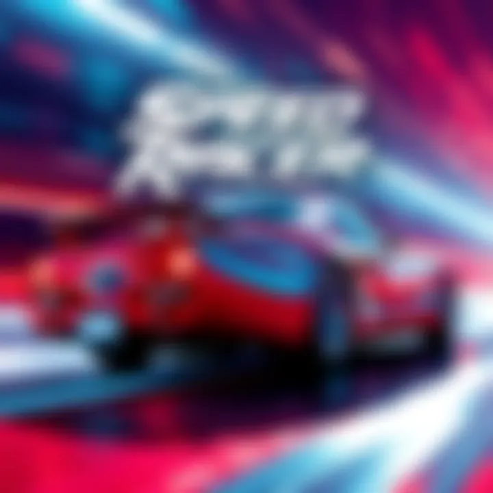 4K Steelbook edition of Speed Racer film featuring vibrant artwork and the iconic car design