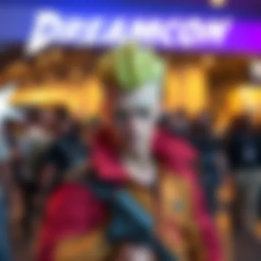 A cosplayer dressed as Spike, showcasing detailed costume and character essence at Dreamcon.