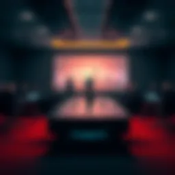 Stark Faces New Rivals A tense boardroom meeting showing executives discussing strategies against emerging rivals in the industry.