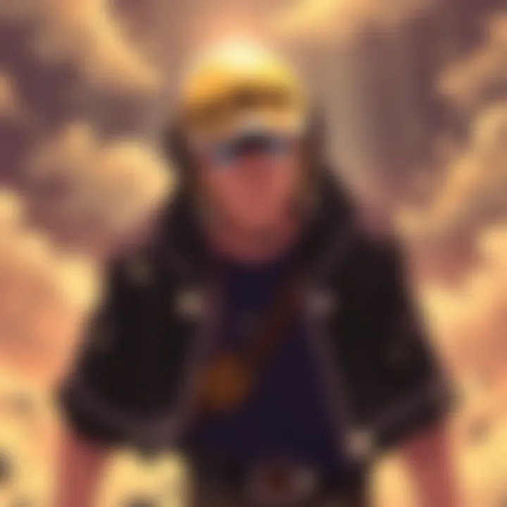 Steel Ball Run Episode 1 Scene Without Stands A scene from Steel Ball Run Episode 1 showing the main character Pocoloco in a dramatic moment without any Stands present