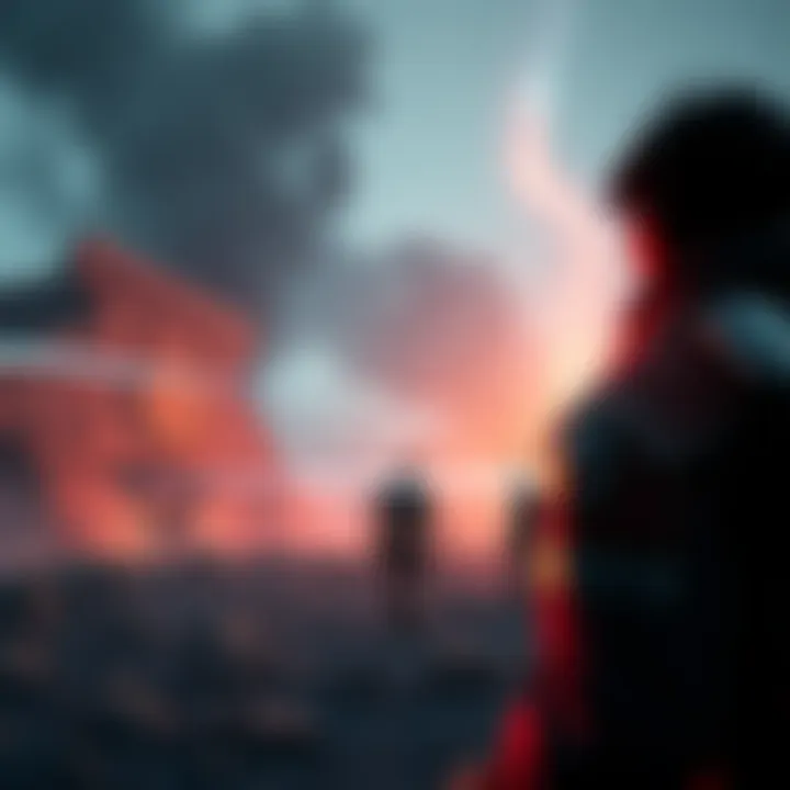 A player character faces a challenging mission in the Storm Trilogy, showcasing intense action and obstacles from games 2 and 3.