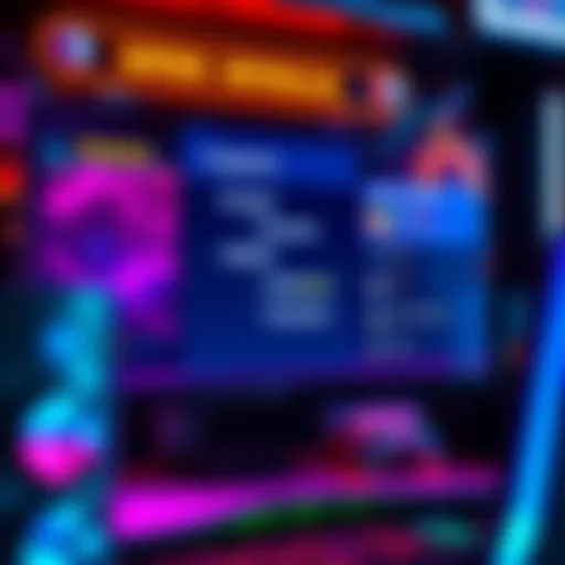 Strange Gamer Names A screen showing various unusual gamer names like ifap2pan in a colorful gaming interface