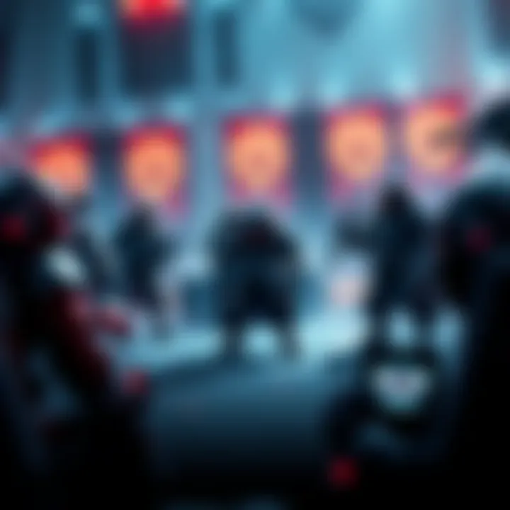 A strategic game scene showing a team with one, two, and three copies of a unit, illustrating team dynamics and options in gameplay.