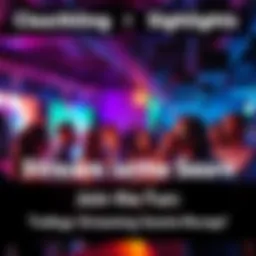 A vibrant scene of people enjoying a live streaming session, interacting with each other in a positive atmosphere.