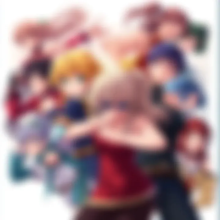 Collage of various strong female anime characters in dynamic poses, showcasing their unique styles and powerful presence.