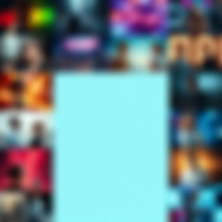 A collage of various stylish display pictures suitable for online profiles, featuring diverse themes and styles.
