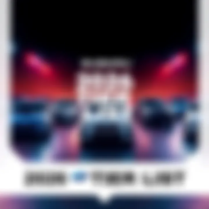 Subaru showcases its 2026 Tier List ranking vehicles by performance and technology, with a backdrop of various Subaru models.