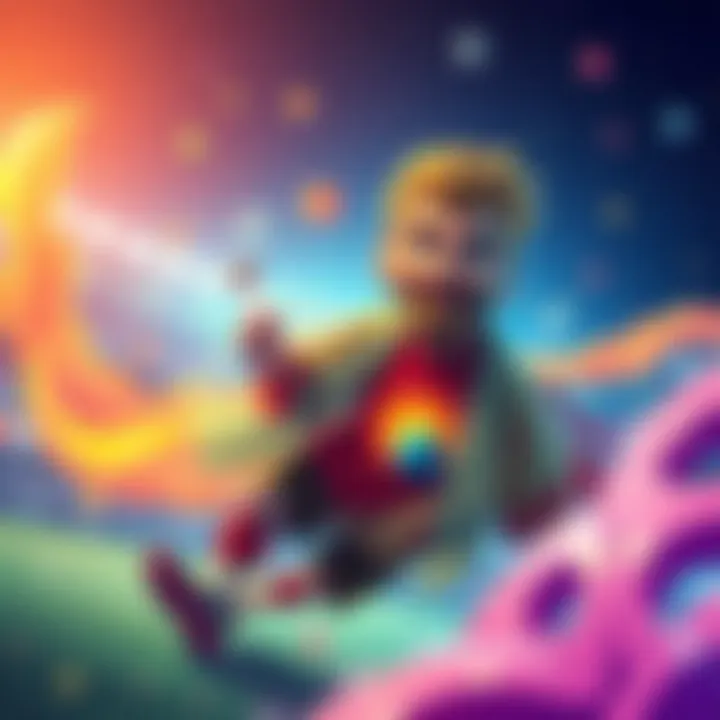 A colorful artwork of Suiko blending traditional styles with elements from the World Cup version, showcasing creativity and technique
