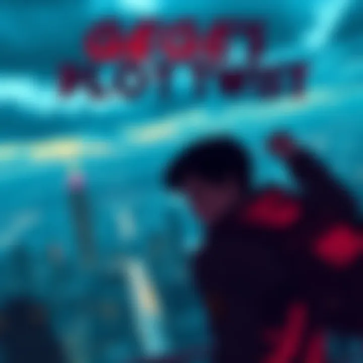 A dramatic moment showcasing a character with conflicted emotions, overlooking a city skyline, with hints of abandoned plot points in the background.