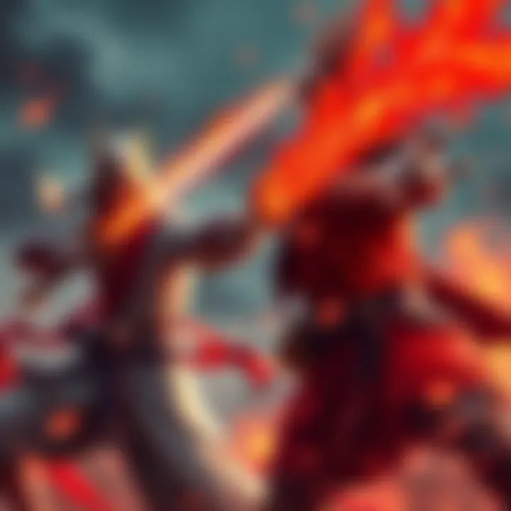 Sword Saint and Sukuna face off in a fierce battle, showcasing their full power and fighting styles.