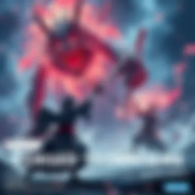 A skilled swordsman summoning a large Shikigami in an intense battle scene, showcasing unique cursed energy traits and combat techniques.