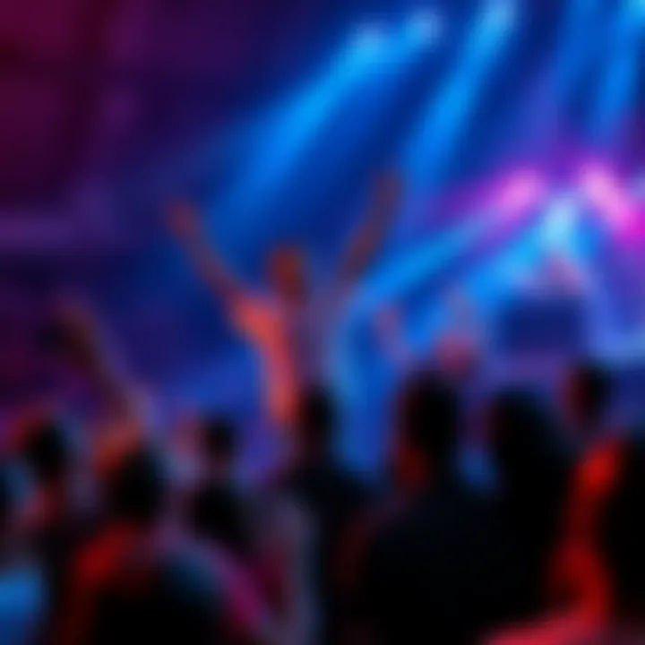 A performer wows the crowd with exceptional skills during a talent showcase event, showcasing their unique ability