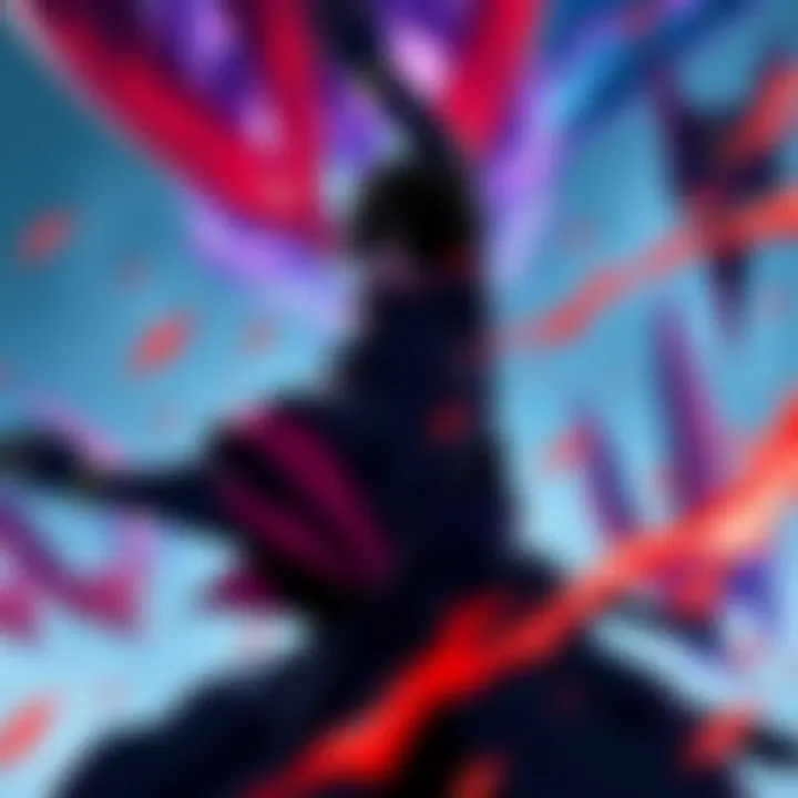 Tanjiro prepares for battle against Akaza, showcasing intense determination and Akaza's unique regeneration abilities